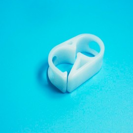 Plastic Tubing Clamps Flow Control Hose Clamp for 3-4mm/0.118-0.157 in Tube Laboratory Pinch Valve Syphon Pipe Holder 50pc Pack