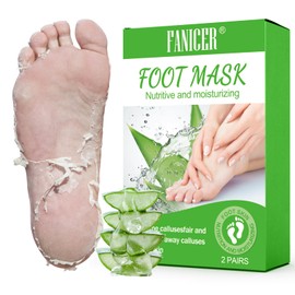 2 Pairs of Callus Remover, Callus Removal Foot, Foot Exfoliating Foot Mask, Effective Foot Care, Foot Callus Remover for Delicate Feet, Foot Peel Mask for Men and Women (Vera)