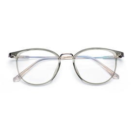 [CEETOL] メガネ 眼鏡 近眼メガネ 近視 チタン製 度付き 度入り 度あり メンズ おしゃれ レディース 度付き眼鏡 近視用 度入り UVカット 軽量 錆止め PC（PD64mm 度数-1.0）