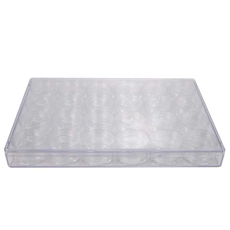 The Beadsmith Personality Case - Clear Storage Organizer Box, 9.5