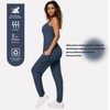 Casei Jumpsuits for Women Casual Summer Rompers Sleeveless Loose Strap