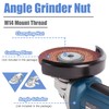 Mesee Quick Release Nut for Angle Grinder, M14 Angle Grinder