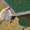 16x16 ft Large Camping Tarp Waterproof Hammock Rain Fly Camping