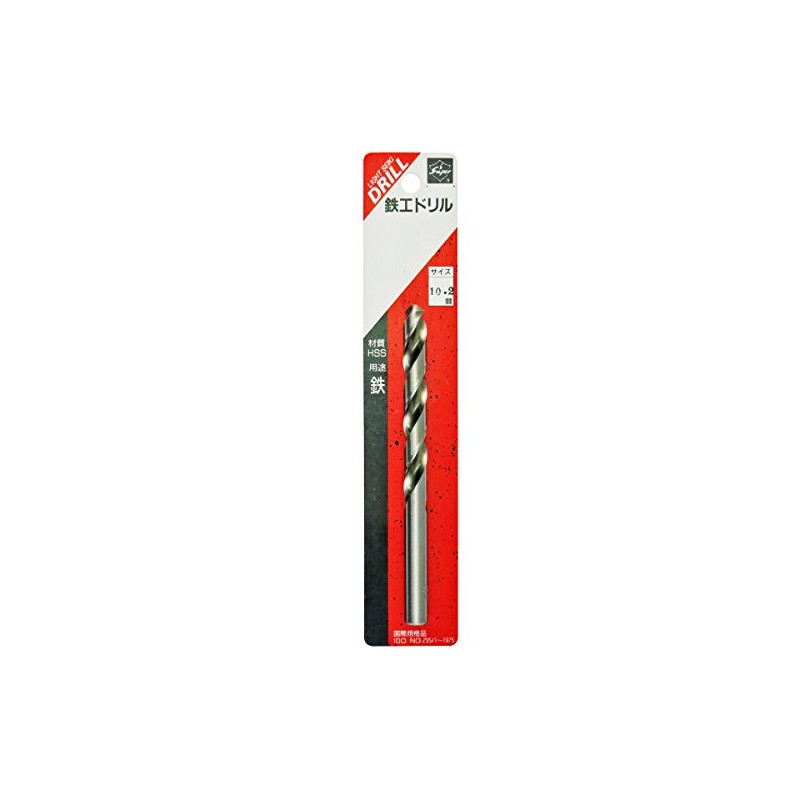 Light Seiki Super Ironwork Drill, 1 Pack, 0.4 inches (10.2