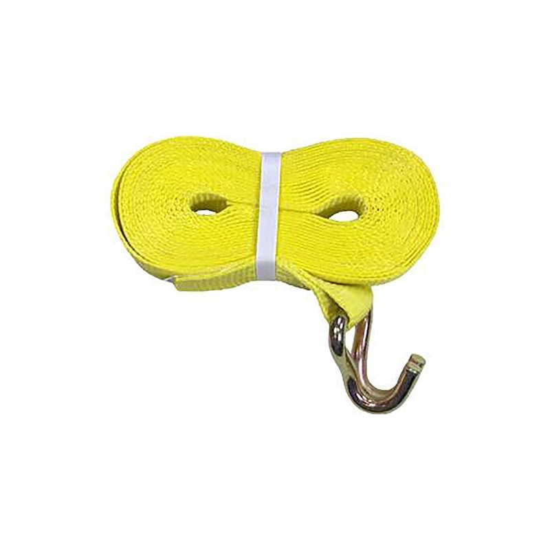 2" x 40' Winch Strap with Wire Hook – 10,000