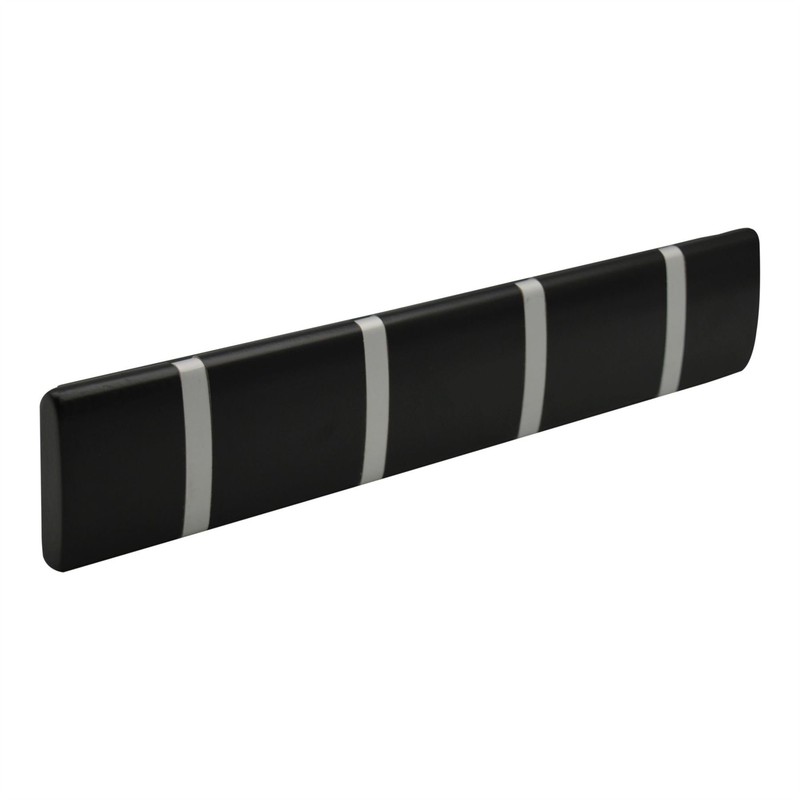 Harbour Housewares Wooden Wall Mount Coat Rack - 4 Foldaway