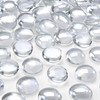 RUOJAS 10 Pounds Crystal Clear Fire Glass Beads 3/4 Inch