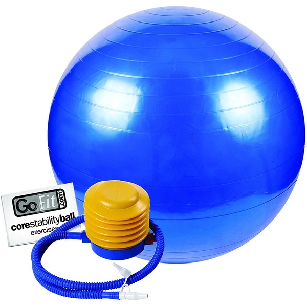 GoFit Balance and Stability Ball - Blue 75cm,GF-75BALL