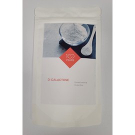 100years - D-Galactose 500g - for Babies, Infants and Allergy Sufferers - Lactose Free, Gluten Free - Filled in Germany - Resealable Kraft Paper Bag without Aluminium