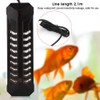 Tnfeeon Aquarium Sterilisation Lamp, Aquarium UV Timer Germicidal Lamp Algae