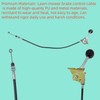 064-8057-00 Brake Cable Compatible with for Bad Boy Models 54”