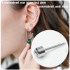6 Pack Ear Piercing Kit, Disposable Ear Piercing Gun, Self