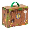 yoamo Easter calendar with play case with 16 wooden figures