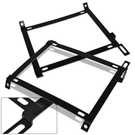 AJP Distributors JDM Bucket Seat Rail Brackets Mounting Kit Pair Compatible/Replacement For Civic EG EH EJ Integra DB DC 1992 1993 1994 1995 1996 1997 1998 1999 2000 2001 92 93 94 95 96 97 98 99 00 01