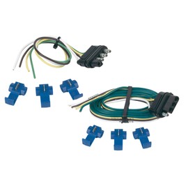 Hopkins 48205 4 Wire Flat Connector Set with Splice Connectors