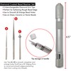 HELBY IMPORT CO. Bead Reamer Set 4PCS DIAMD Coat, Silver,