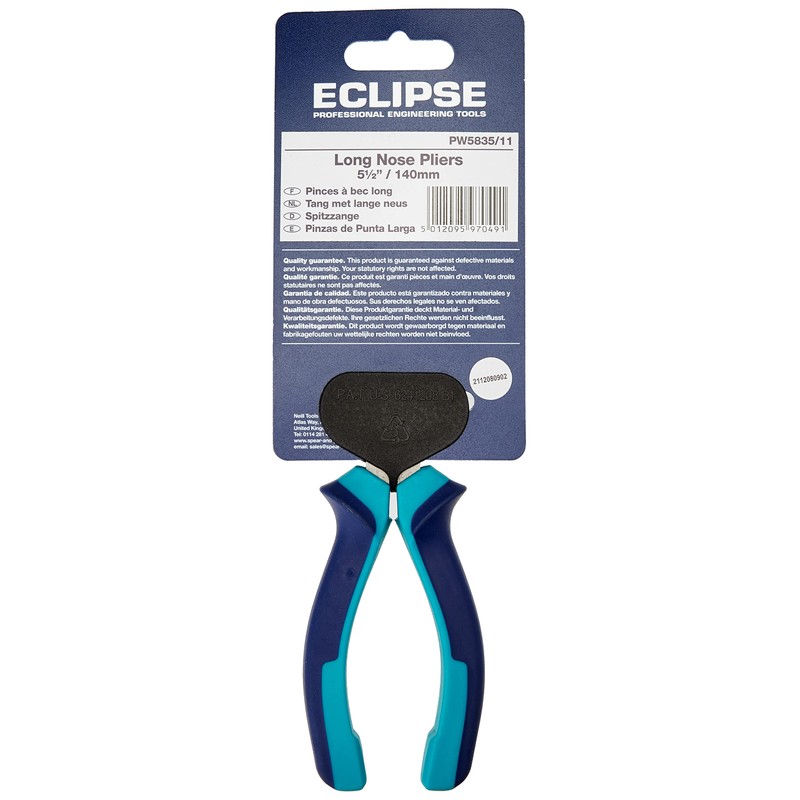 Eclipse Professional Tools PW5835/11 Long Nose Plier 140mm (5")