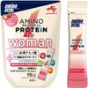 味の素 アミノバイタル アミノプロテイン for woman ストロベリー味 10本入パウチ アミノ酸 BCAA EAA