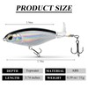 Top Water Bass Fishing Lures - Floating Baits with 360°