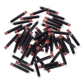 SHOWERORO Ergonomic Design Pen Ink Absorber 50pcs Refill Ink Tube for Fountain Pens