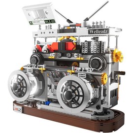 Building Blocks Radio Classic Retro Series,Collectible Display Model Toy as A Wonderful Gift Idea for Adults, Easter/Birthday for Boys and Girls 1199PCS - Style: 2118