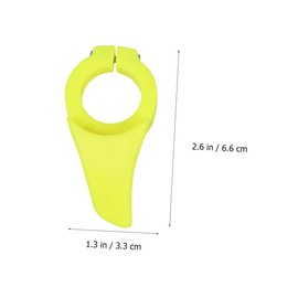 BESPORTBLE 1 Pair Relax Handle Bar Pedals Biking Gloves Handlebar Grips Handlebar Cap Cycling Outfit Cycling Accessories Brakes Puncture Rest Handlebar Yellow