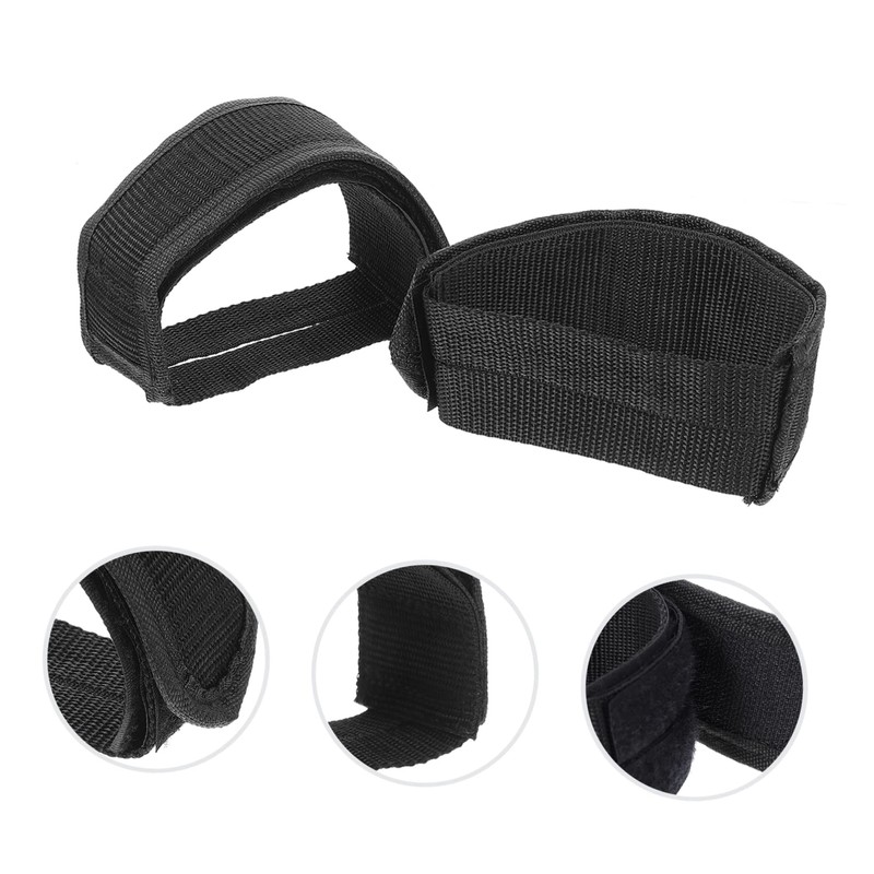 Mipcase 1Pair Adjustable Pedal Straps for Bicycles Lightweight Bike Footrest