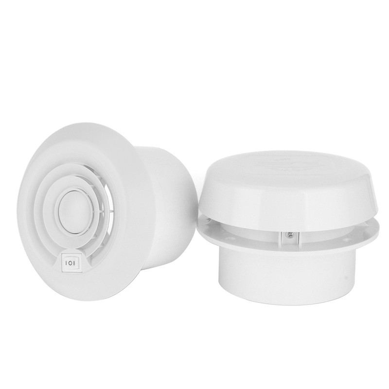 12V Exhaust Fan Dome TopMounted Mute Cooling Air Vent Strong