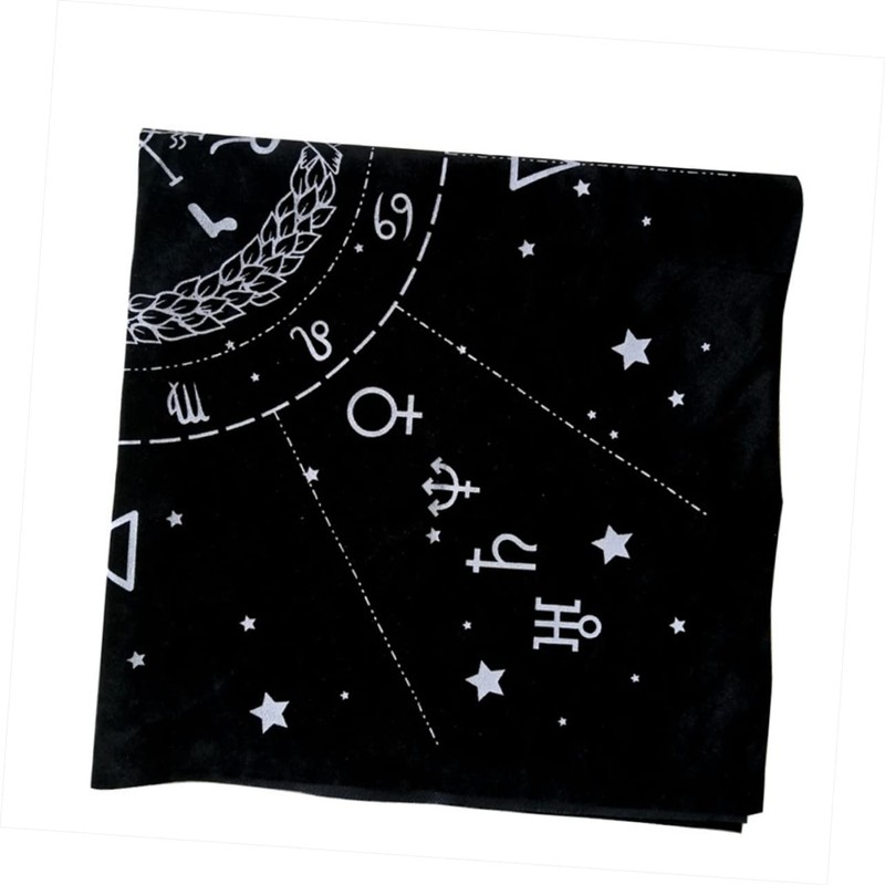 BIUDECO Divination Cards Tablecloth Lightweight Pagan Altar Cloth for Home