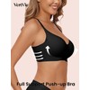 Vertvie Wireless Bras for Women Full Coverage Supportive Seamless Bralettes