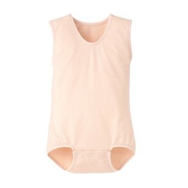 Angel Bodysuit Sleeveless L Beige