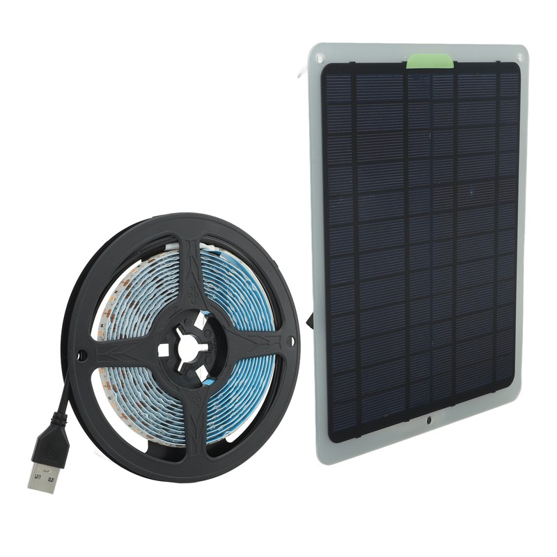 20W Full Spectrum Solar Power Lamp LED 5V IP65 Waterproof