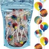 Lollipops Suckers, Sugar-Free, Pediatric Rainbow, Tooty Fruity Flavor, Kosher, Individually