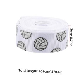 Operitacx Box Printed Ribbon Colored Ribbon Wired Burlap Ribbon Wrapping Curling Ribbon Table Runner Satin Ribbon Christmas Decoration Ribbon Ribbon for Wrapping White Polyester