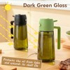 Poshetion 2 in 1 Olive Oil Sprayer - Light-Proof Glass