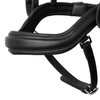 HORZE Highbury Anatomical Crystal Dressage Bridle - Black - Pony