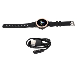 E19 Smart Watch 1.28 Inch IPS Color Screen Smartwatch Waterproof Watch with Sleep Monitoring Date Time Display Gold