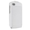 For BlackBerry BlackBerry ACC-50707-302 WHITE Leather Flip Shell Case for