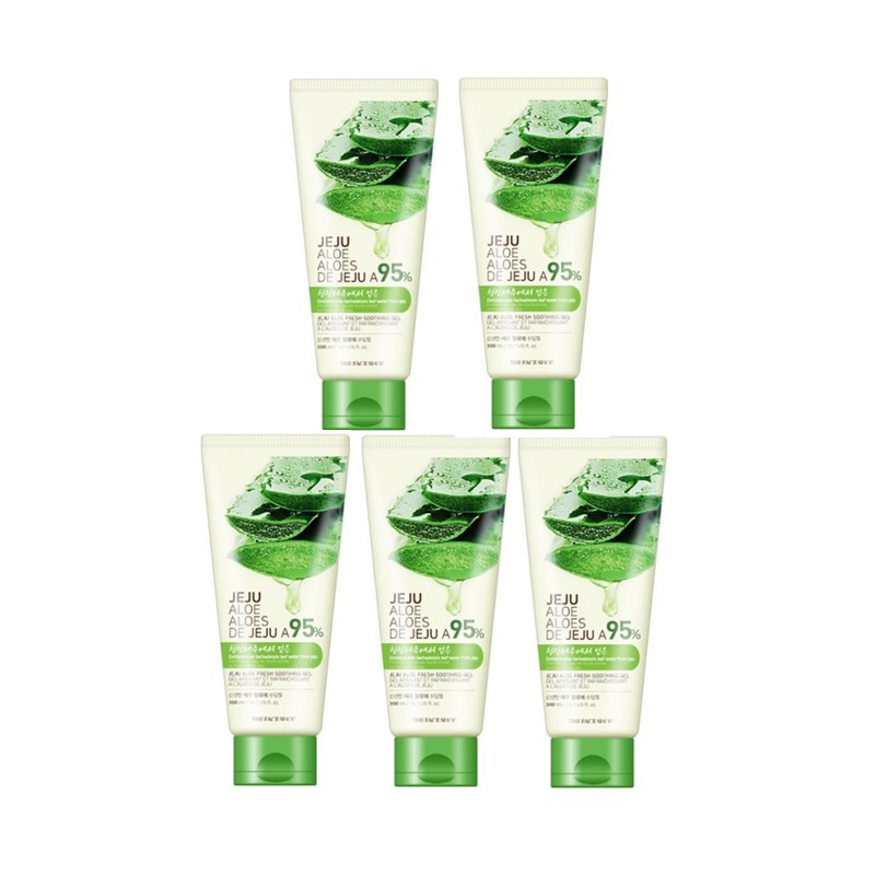 The Face Shop Fresh Jeju Aloe Soothing Gel 300ml Tube