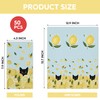 Horaldaily 50 Spring Summer Disposable Paper Decorative Guest Napkins, Lemon