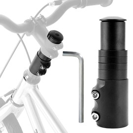 Bicycle Stem Extender, Stem Adapter Bicycle Handlebar, Bicycle Height Adapter, Cycling Bike Stem Extender, for 28.6 mm 1-1/8 Inch Mountain Bike Road Bike MTB