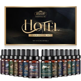 Hotel Diffuser Oils Set - 14Pcs Luxury Fragrance Oil Blend Hotel Scent Essential Oils Set