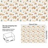 Dtiafu Construction Christmas Wrapping Paper for Kids Boys Dump Trucks