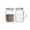 Salt and Pepper Shakers Glass Mason Jar Spice Jars