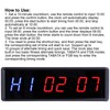Interval Timer 1.5in LED Digital Display Count Down/Up Clock with