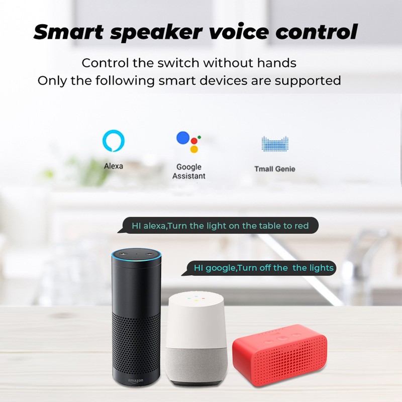 Mini ON/Off Controller Switch Smart WiFi Light Opener White APP