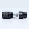TT Racing -6 AN6 PTFE Black Swivel Fittings & Stainless