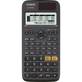 Casio FX-87DE Plus Scientific Calculator, Black
