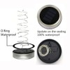 Cynzia Solar Mason Jar Lid Lights, 8 Pack 20 LED