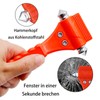 GERUI Pack of 3 Emergency Hammer for Car Emergency Hammer,